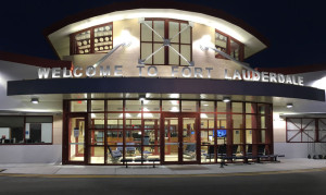 Customs and Immigration building at Fort Lauderdale Executive Airport KFXE